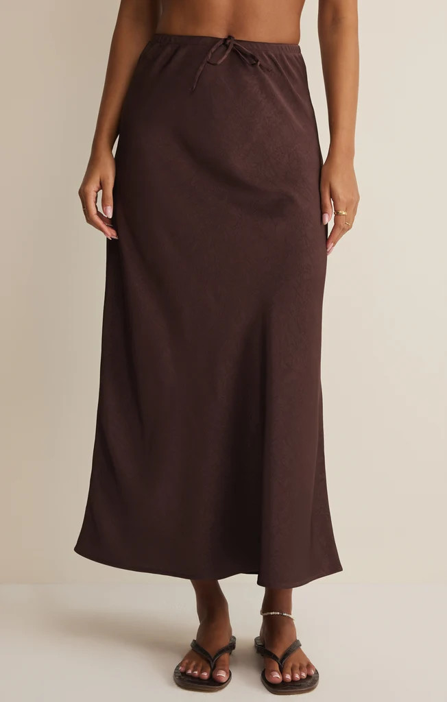Viva Satin Midi Skirt | Z Supply