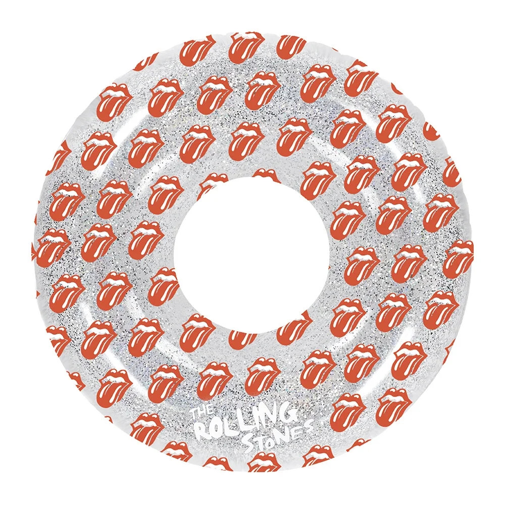SunnyLIFE-Pool Ring Rolling Stones Lips Glitter | Walmart (US)