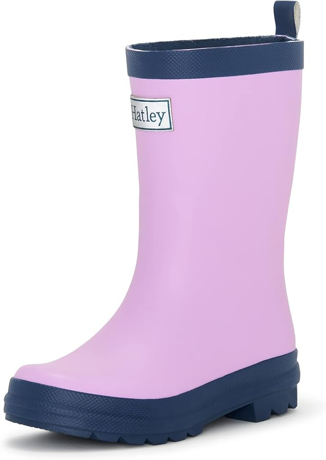 Hatley Unisex-Child Solid Rain Boots | Amazon (US)