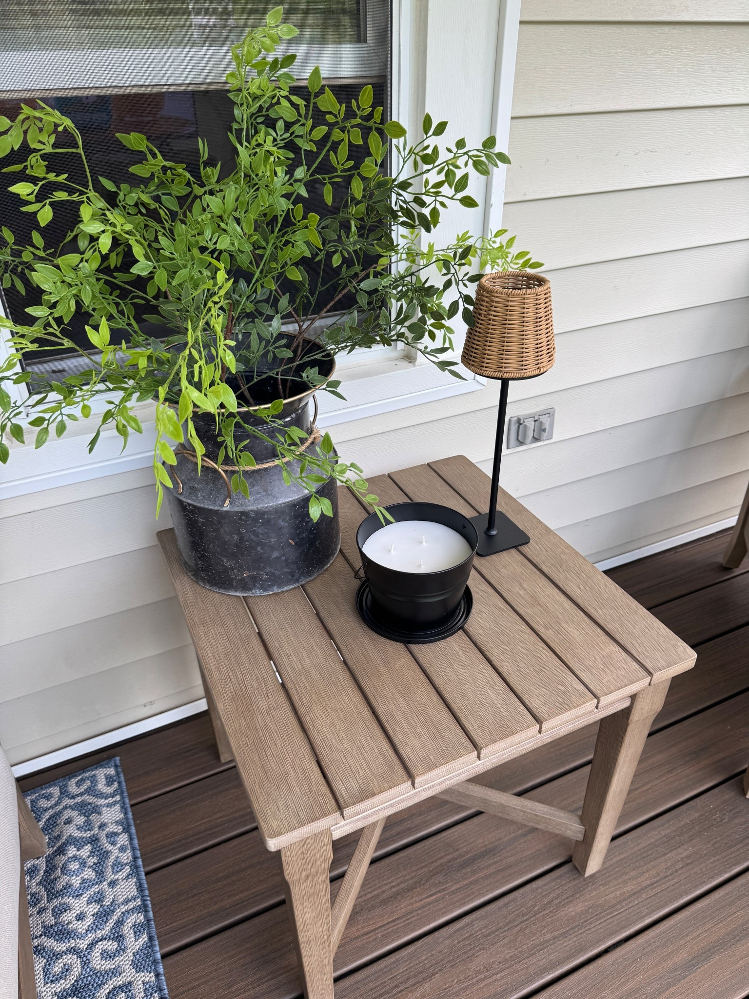 outdoor side table on our new porch

note: vase (already had at home)

#LTKHome