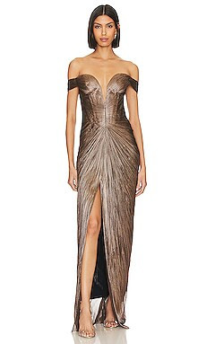 Maria Lucia Hohan Tia Gown in Carbon from Revolve.com | Revolve Clothing (Global)