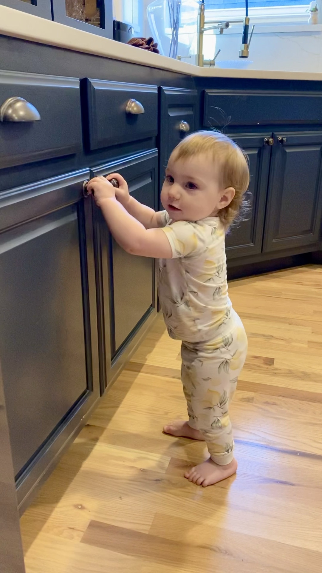 Baby safety door locks for cabinets! I have these on every cabinet door. They come with magnetic lock openers!

Cabinet lock 
Baby safety

#LTKhome #LTKbaby #LTKkids