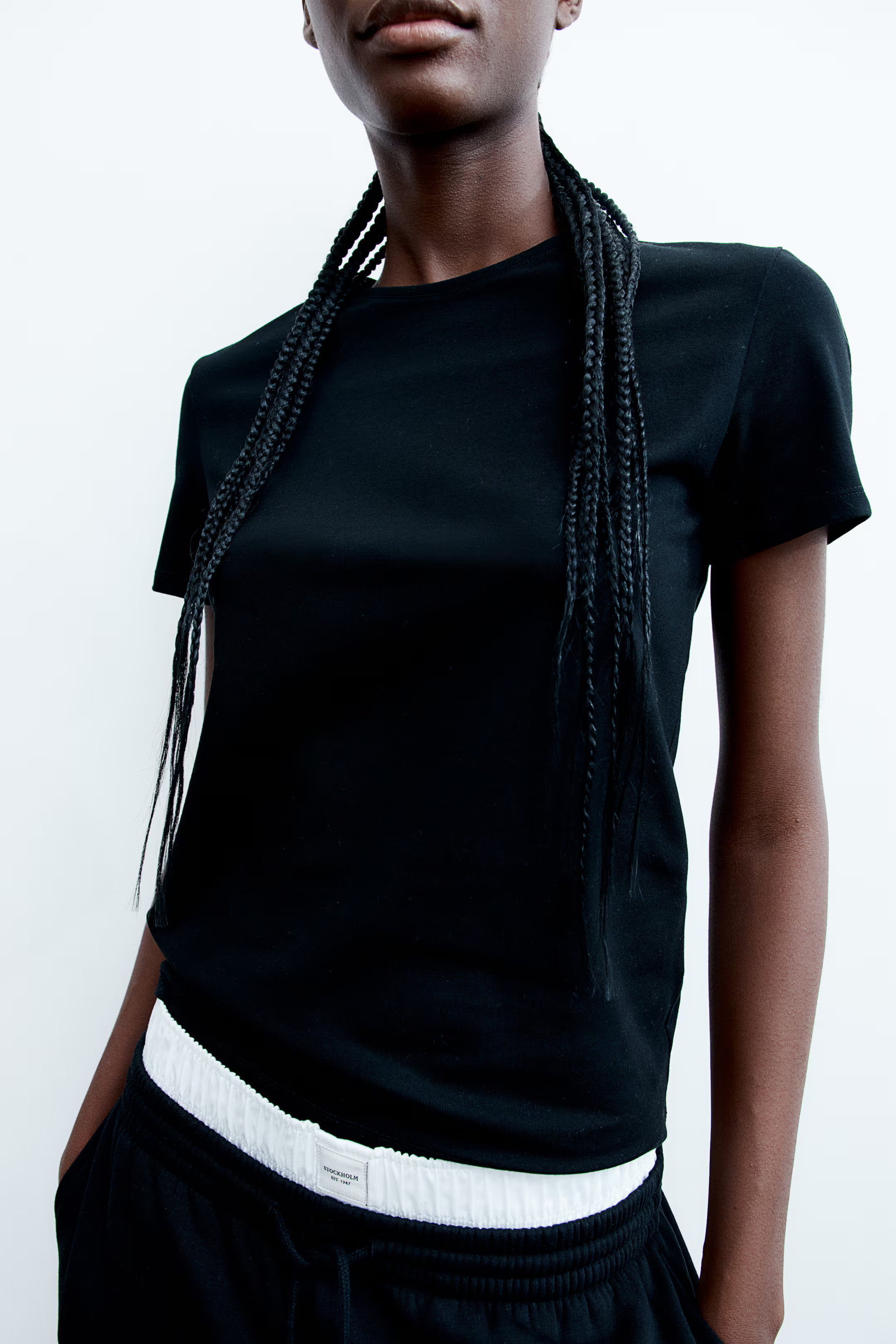 Fitted T-Shirt | H&M (US + CA)