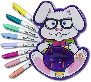 The Eggmazing Easter Egg Decorator Kit - Includes Bunny Egg Decorating Spinner Arts and Crafts Se... | Amazon (US)