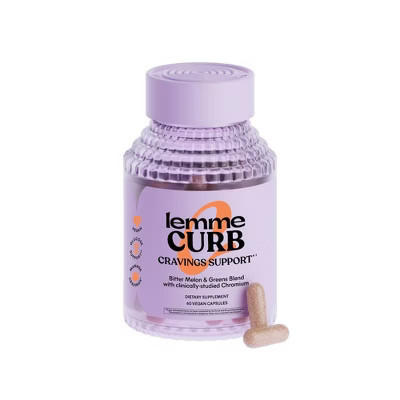 Lemme Curb Glucose and Cravings Support Capsules - 60ct | Target