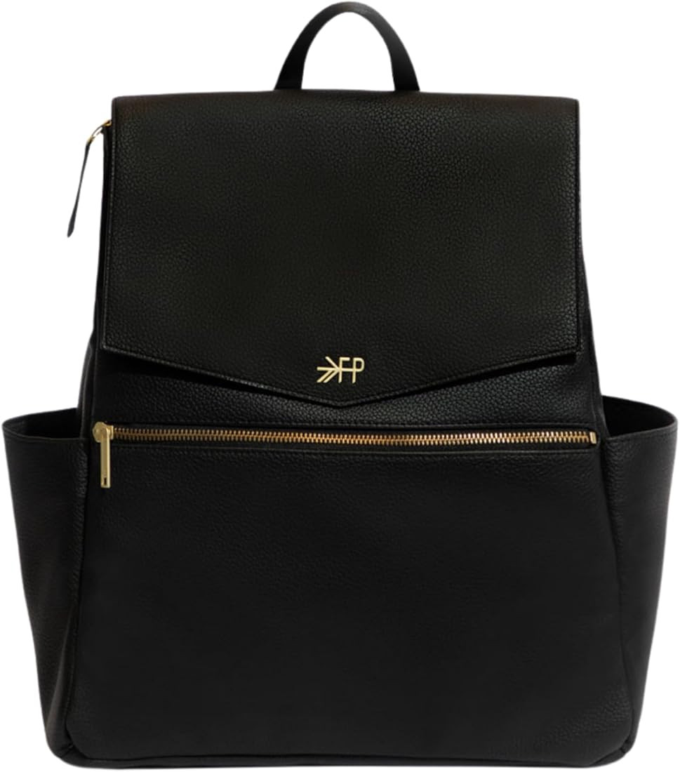 Freshly Picked Classic II Diaper Bag Backpack, Wipeable Vegan Leather Diaper Bag With Changing Pa... | Amazon (US)