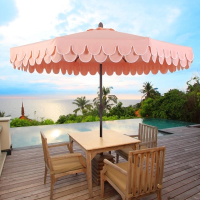 JONATHAN Y Tracy 9'  Outdoor Tilted Umbrella | Ashley Homestore