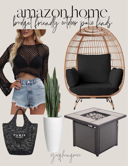 Budget friendly patio finds. Budget friendly finds. Coastal California. California Casual. French Country Modern, Boho Glam, Parisian Chic, Amazon Decor, Amazon Home, Modern Home Favorites, Anthropologie Glam Chic. 

#LTKhome #LTKFind #LTKstyletip