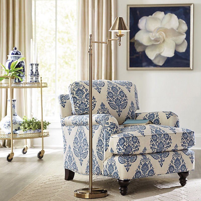 Penny Swing Arm Floor Lamp - Ballard Designs | Ballard Designs, Inc.