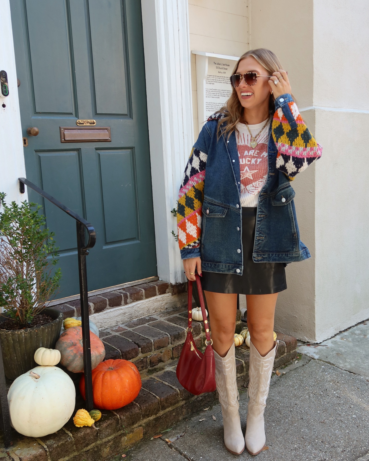 Obsessed with this outfit is an understatement! 

Boots 
Fall Outfit 
Outerwear 
Denim
Moreewithmo 

#LTKSeasonal #LTKOver40 #LTKShoeCrush