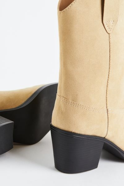 Cowboy Boots - Beige - Ladies | H&M US | H&M (US + CA)