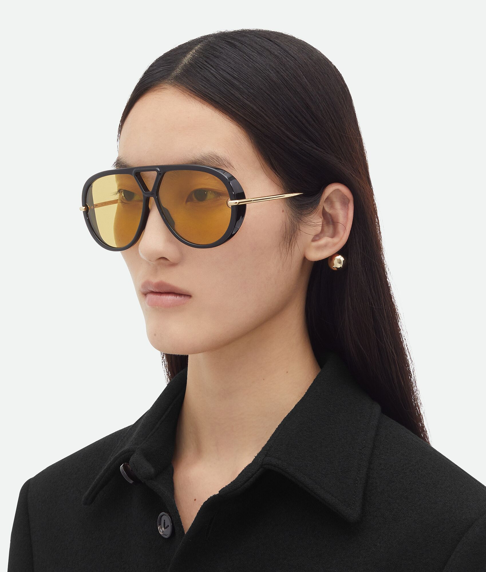 Drop Aviator Sunglasses | Bottega Veneta