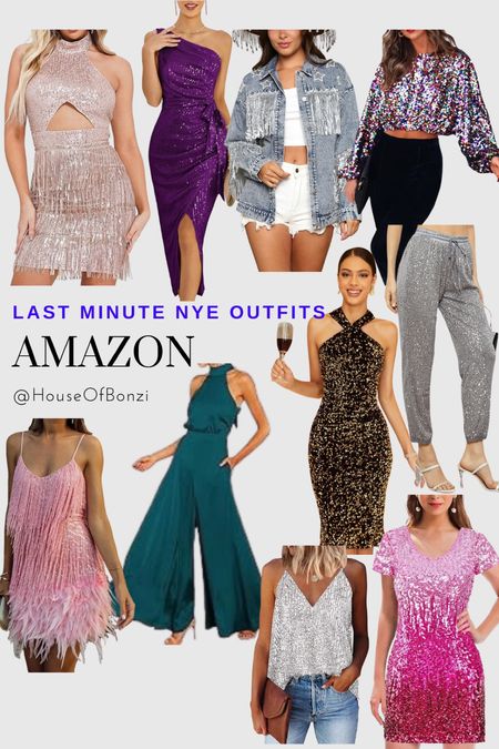 Last minute New Year’s Eve outfits with 4 stars or more that’ll get delivered in time from Amazon! Buy today! 

#LTKSeasonal #LTKfindsunder50 #LTKHoliday