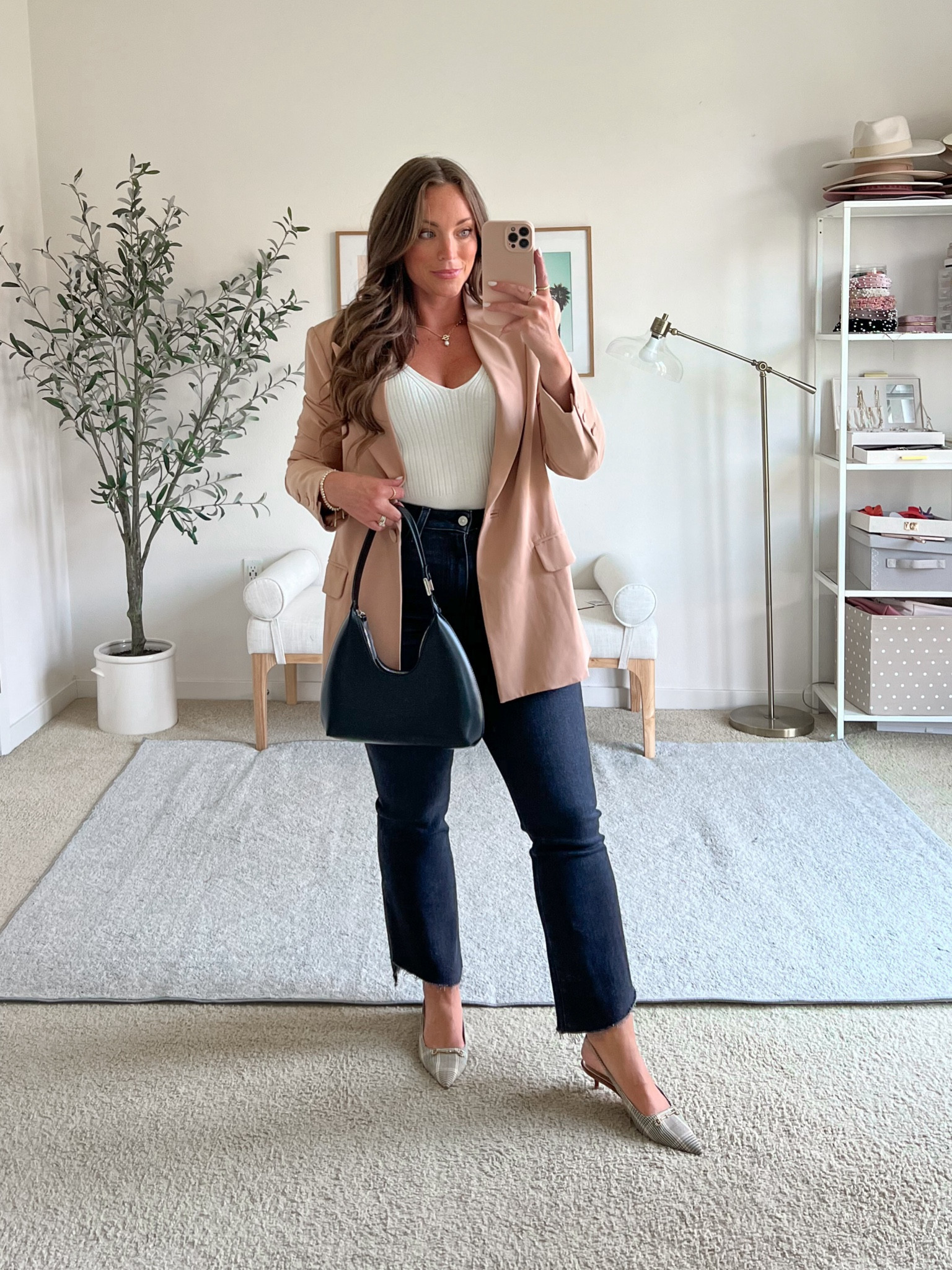 Obsessed with the black jeans, I sized to a 28/6, in 5’5”.

Plaid sling backs are so so so cute, got my usual size!!



#LTKShoeCrush #LTKxNSale #LTKMidsize