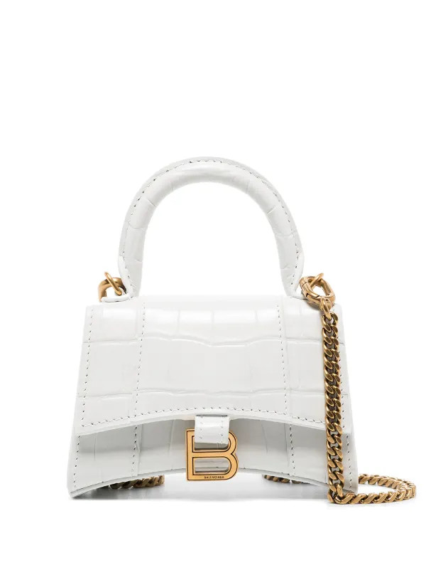 Balenciaga Hourglass Mini Bag - Farfetch | Farfetch Global