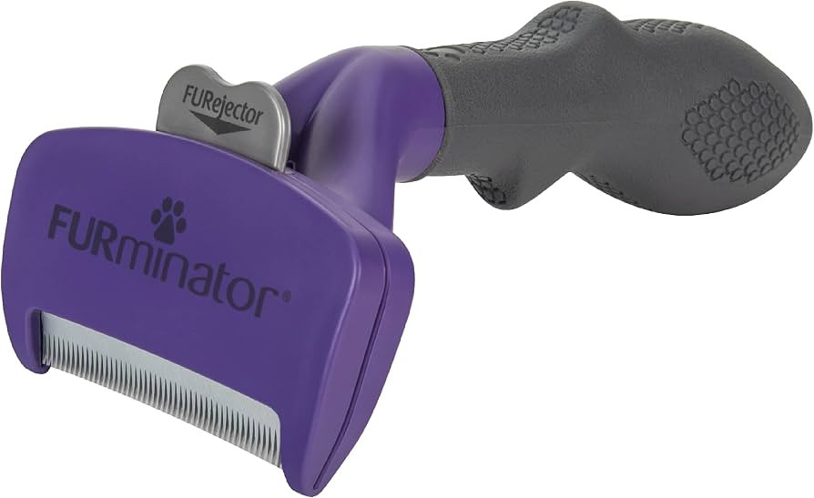 FURminator® deShedding Tool For Medium/Large Cats, Long Hair, Removes Loose Hair From Shedding | Amazon (US)