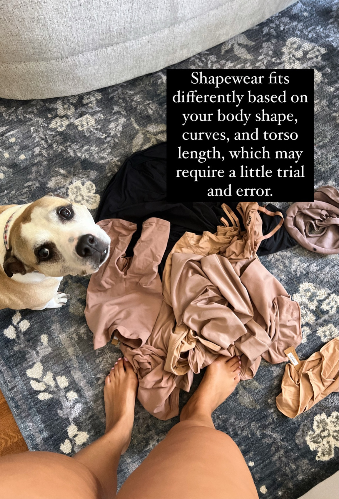 I wear size 2X in skims! 

#LTKMidsize #LTKStyleTip