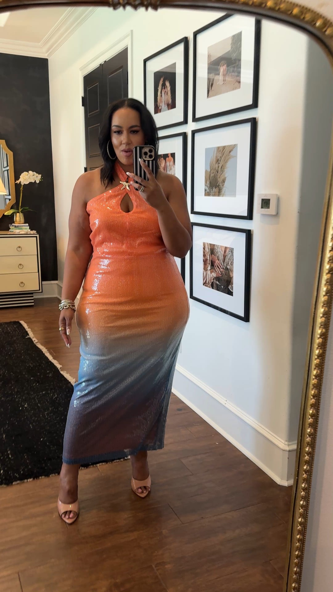 Love this sunset ombre dress! Perfect for a tropcal destination. Wearing 14/16

#LTKParties #LTKFindsUnder100 #LTKPlusSize