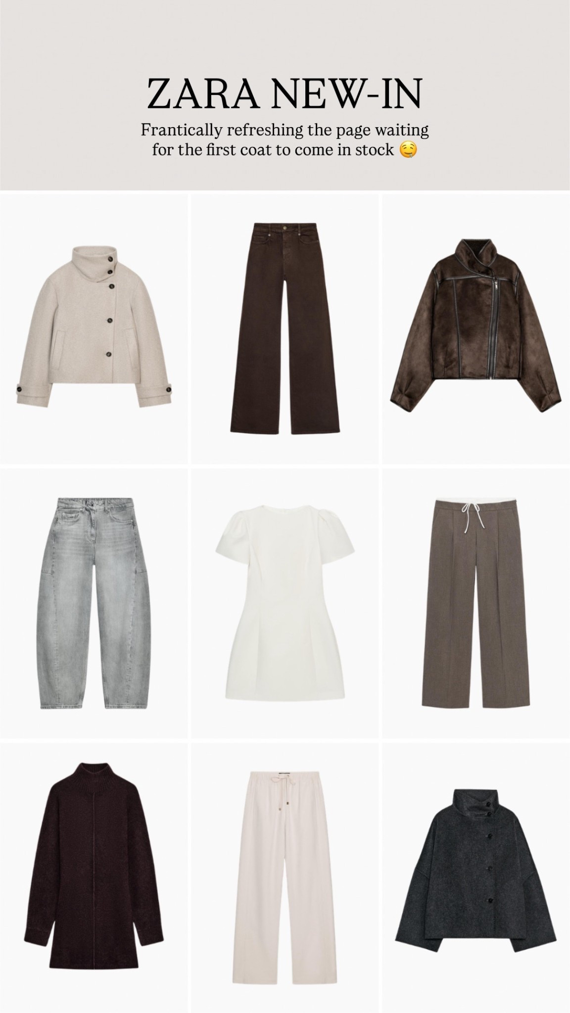 Zara new in 🤍

#LTKstyletip #LTKwinter #LTKeurope