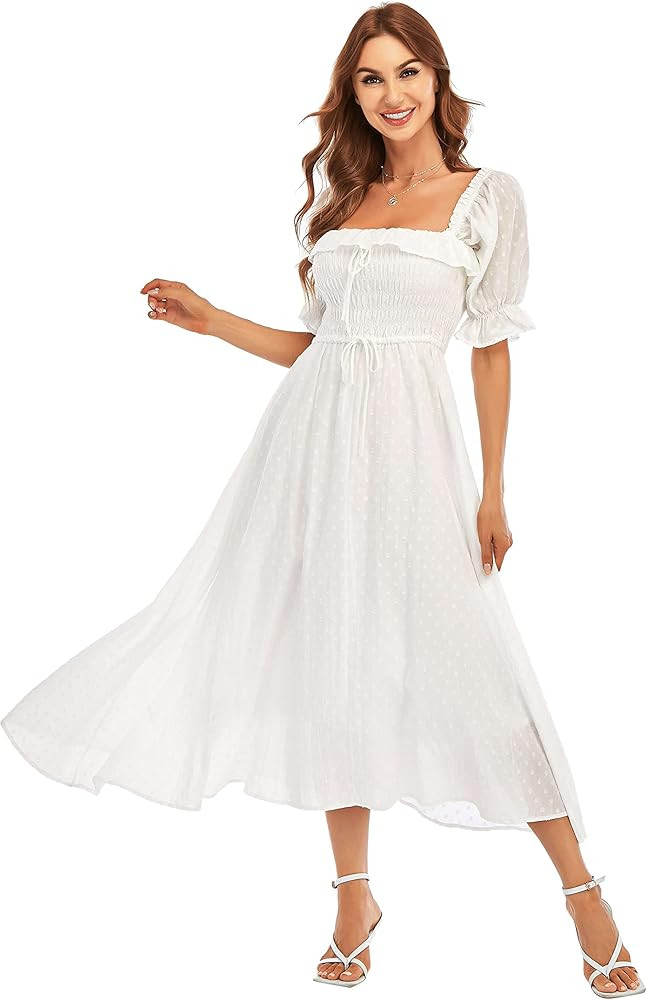 White summer dress | Amazon (US)