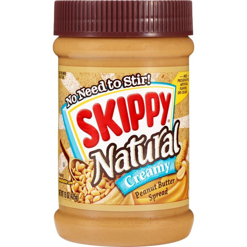 Skippy Natural Creamy Peanut Butter - 15oz | Target