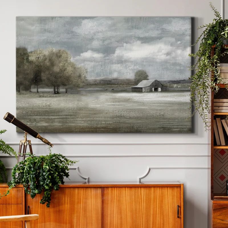 Country Quiet Framed On Canvas Print | Wayfair North America