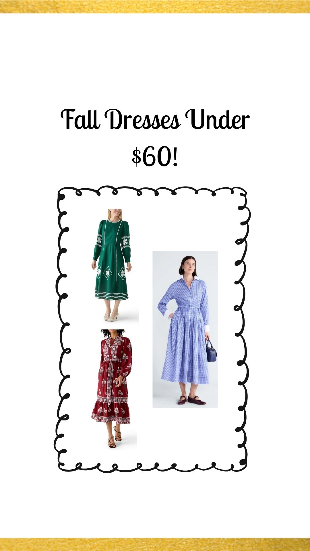 Fall dresses under $60 perfect for work, happy hour, dinner, and everything in between! 

Work dresses • fall work dress • fall work dresses • work dress • fall dress • fall dresses • business casual dress • business casual • business casual dresses

#LTKSeasonal #LTKWorkwear #LTKSaleAlert