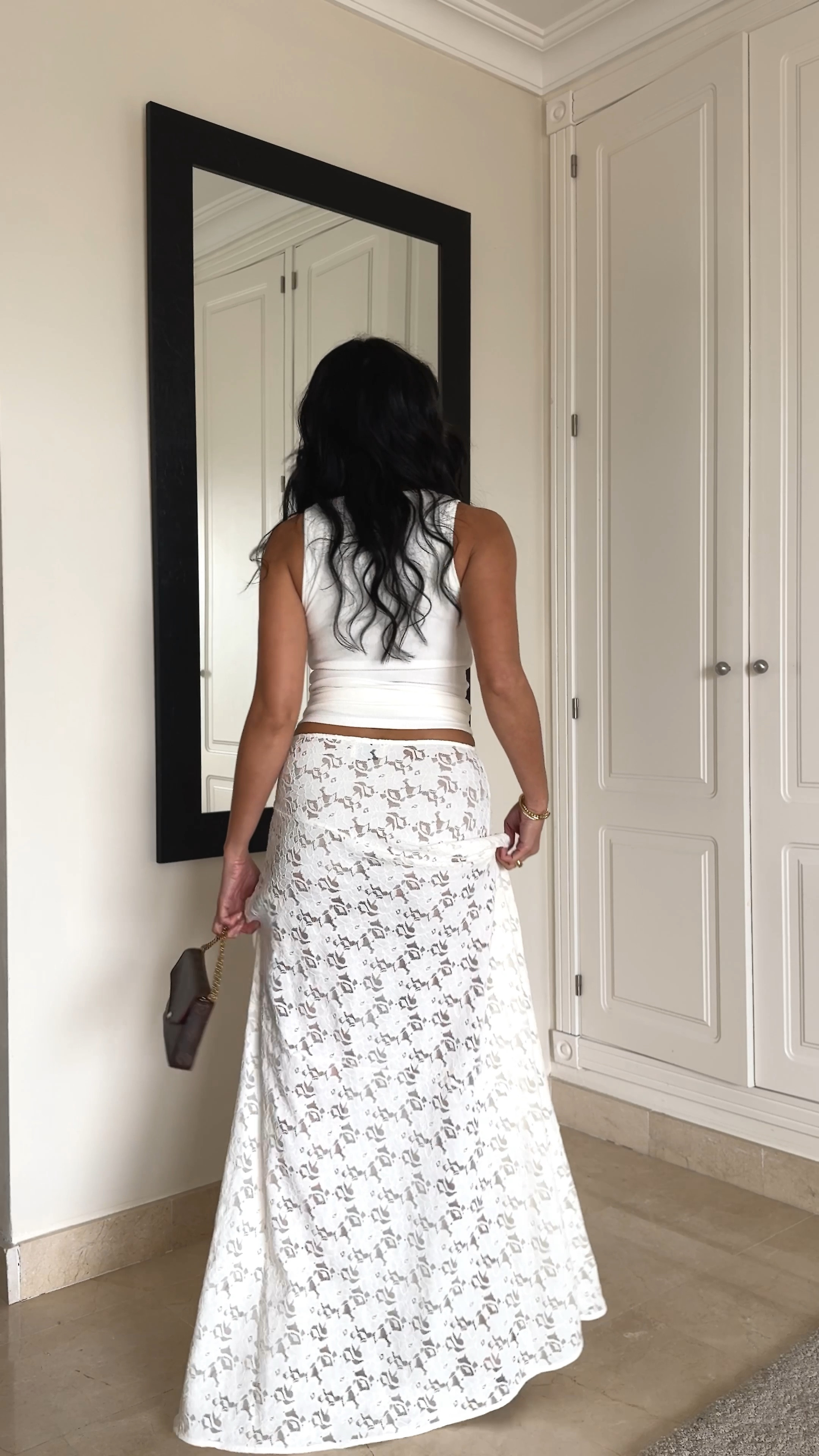 white tank + lace combo, I’m obsessed! 

#LTKFashionMonth #LTKwedding #LTKpetite