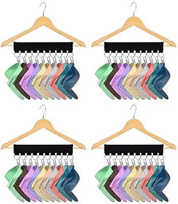 4PCS Cap Organizer Hanger, Hat Hanger for Baseball Caps, Black Baseball Cap Holder Hat Rack with ... | Amazon (US)