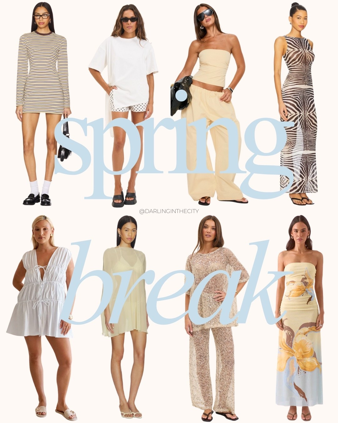 spring break outfits I’m packing 🧳🌴

#LTKTravel #LTKU #LTKootd