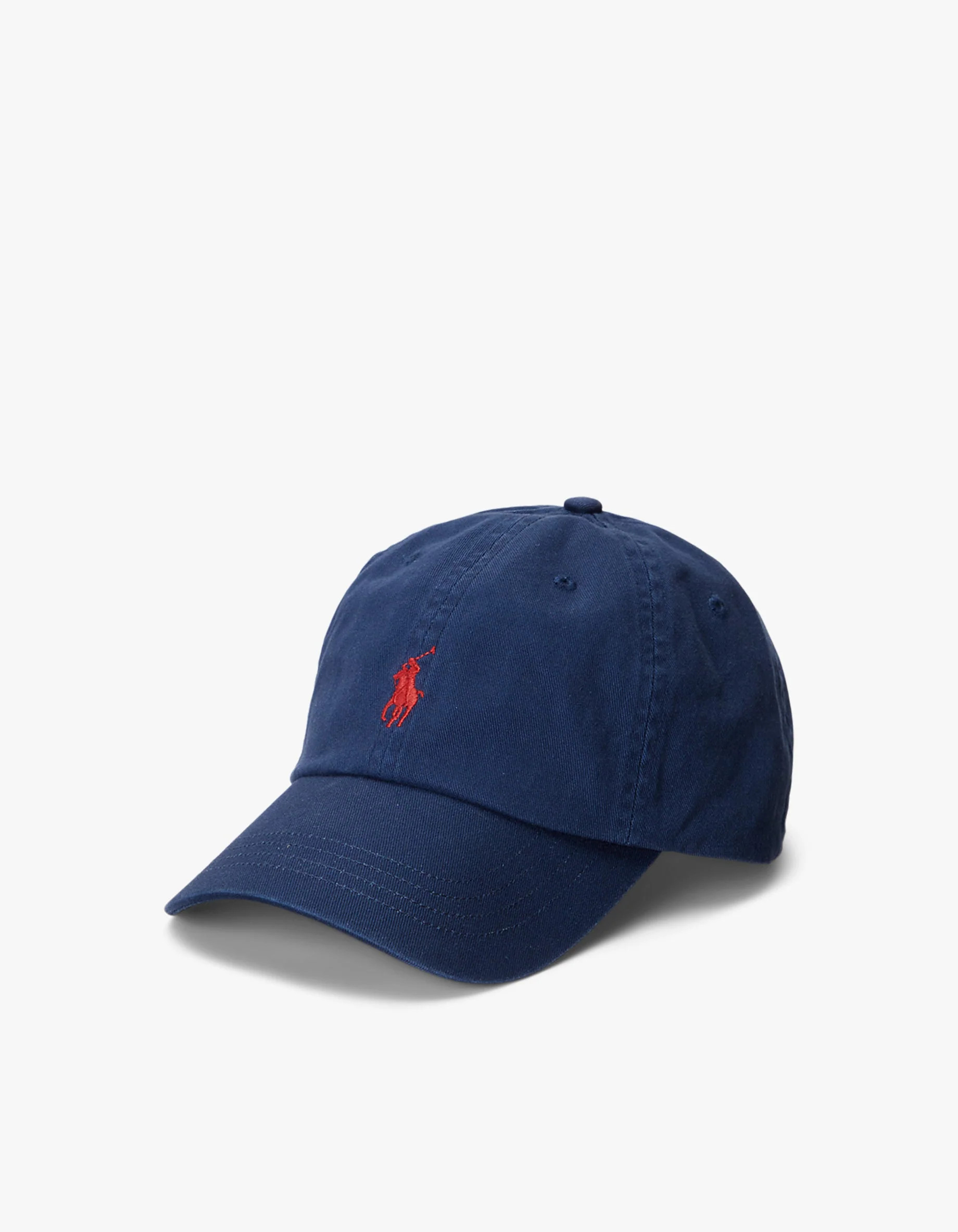 Cotton Chino Ball Cap - Newport Navy/RL2000 Red | Shop.app