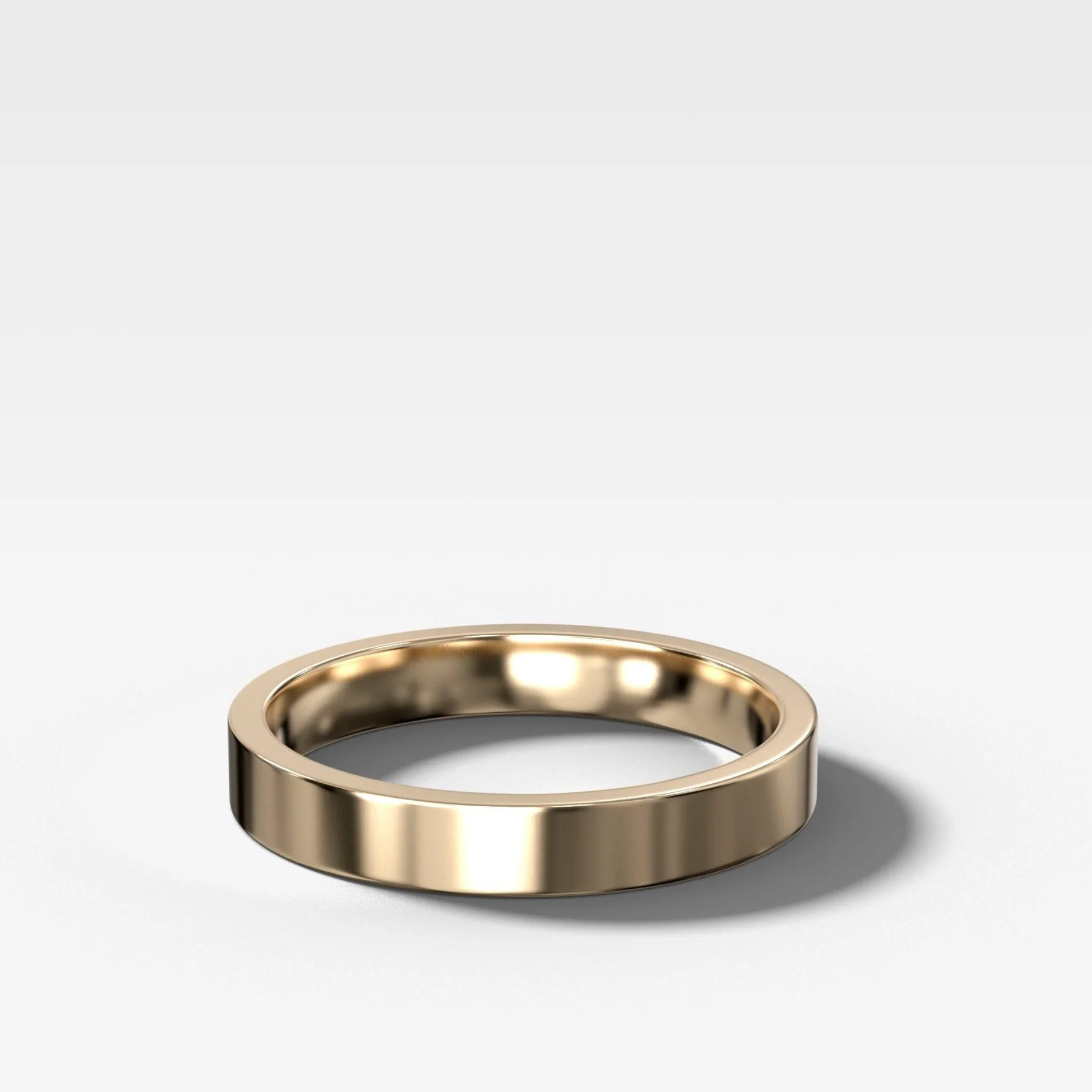 Finest Wedding Band (3mm) - Yellow Gold / 18k | Good Stone