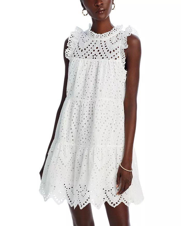 Cotton Eyelet Shift Dress - 100% Exclusive | Bloomingdale's (US)