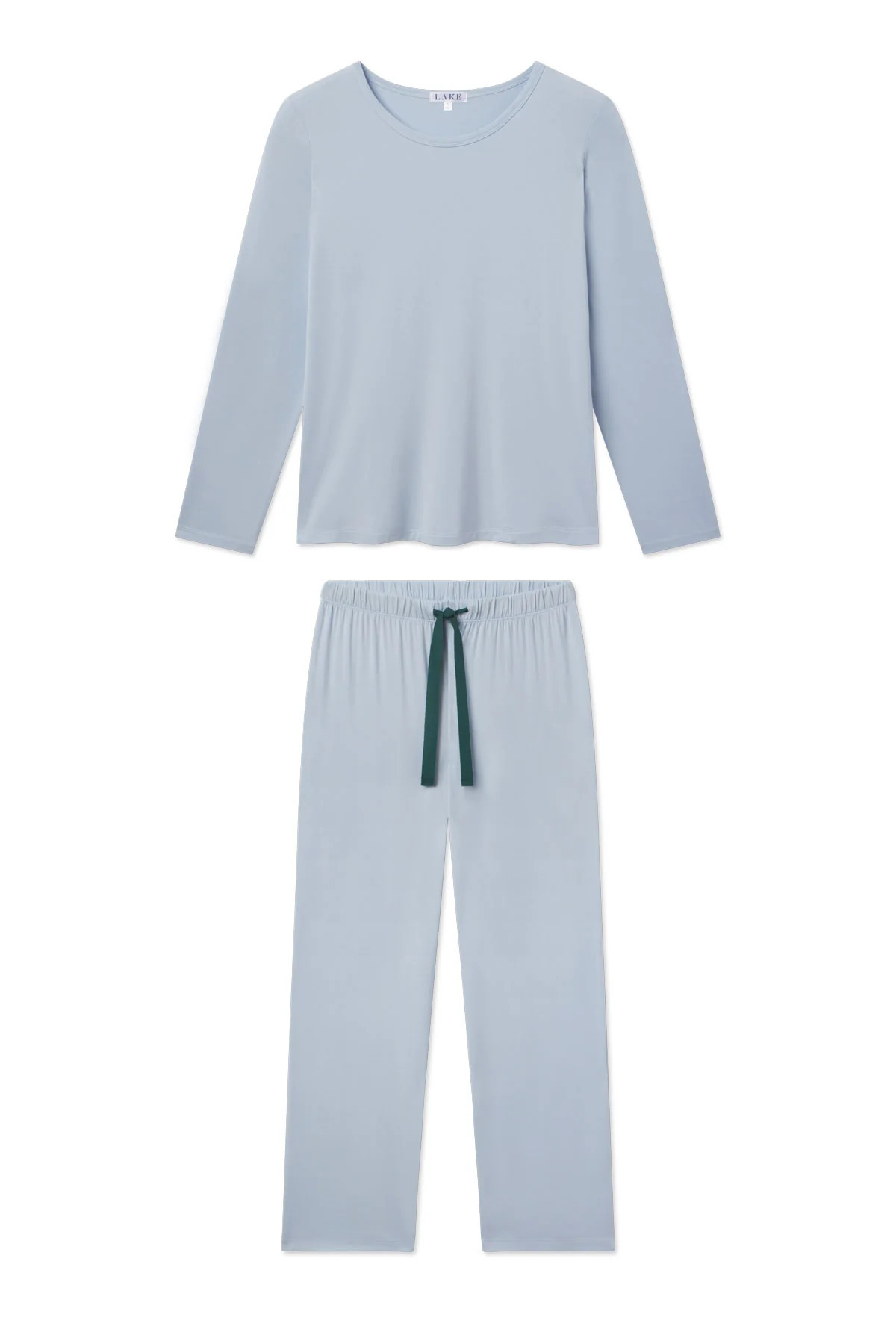 DreamModal Ribbon Long-Long Set in Polar | Lake Pajamas