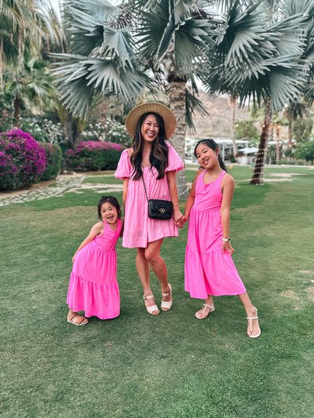 Mommy daughter vacation outfits 
Summer dresses 
Pink dresses 


#LTKtravel #LTKkids #LTKfamily