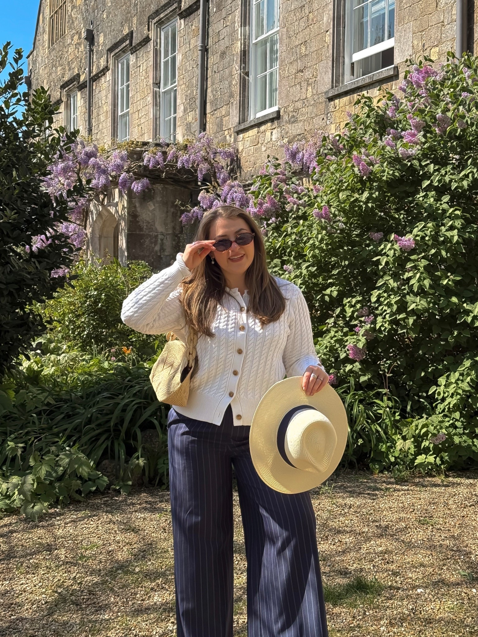 Holland cooper cable knit styling 

#LTKspring