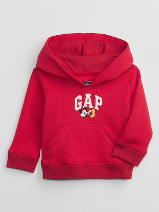 babyGap | Disney Mickey Mouse Logo Hoodie | Gap Factory