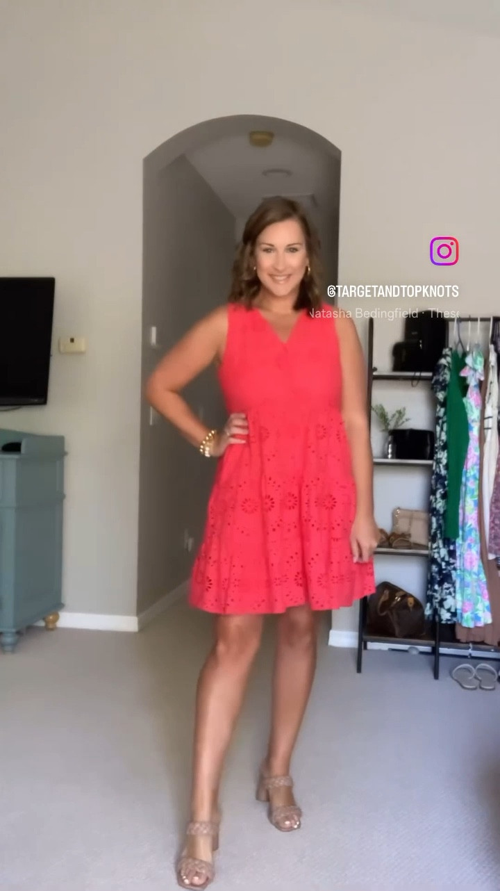 Eyelet dress from WALMART 🩷🤩 dress up or down!

Super cute, runs TTS- medium 

#LTKfindsunder50 #LTKstyletip #LTKmidsize