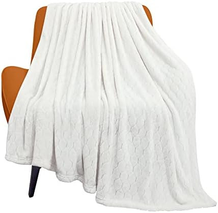 Soft Fuzzy Faux Fur Throw Blanket ,50"x60",Reversible Lightweight Fluffy Cozy Plush Fleece Comfy ... | Amazon (US)