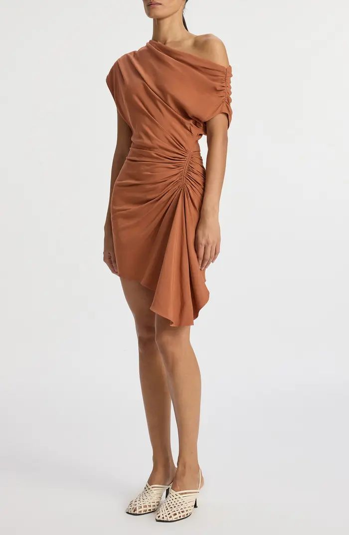 A.L.C. Poppy Ruched One-Shoulder Dress | Nordstrom | Nordstrom