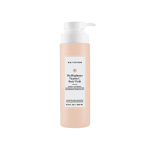 Naturium The Brightener Vitamin C Body Wash, Gentle Cleanser for Smoother-Looking Skin, Removes Dirt, Oil & Other Impurities, 16.9 oz | Amazon (US)
