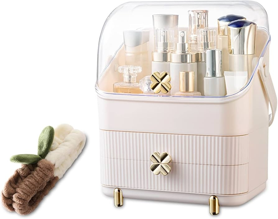 Galatée Multi-Function Make Up Case Dustproof Cosmetic Storage Box,Cosmetics Skin Care Products ... | Amazon (UK)