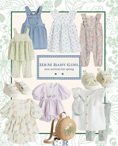 Welcome the spring with the cutest picks for your little princess from H&M's latest collection. Delight in florals, soft pastels, and comfy shoes perfect for play. #HMBabyGirl #SpringCollection #BabyFashion #FloralDresses #LittleFashionista

#LTKbaby #LTKstyletip