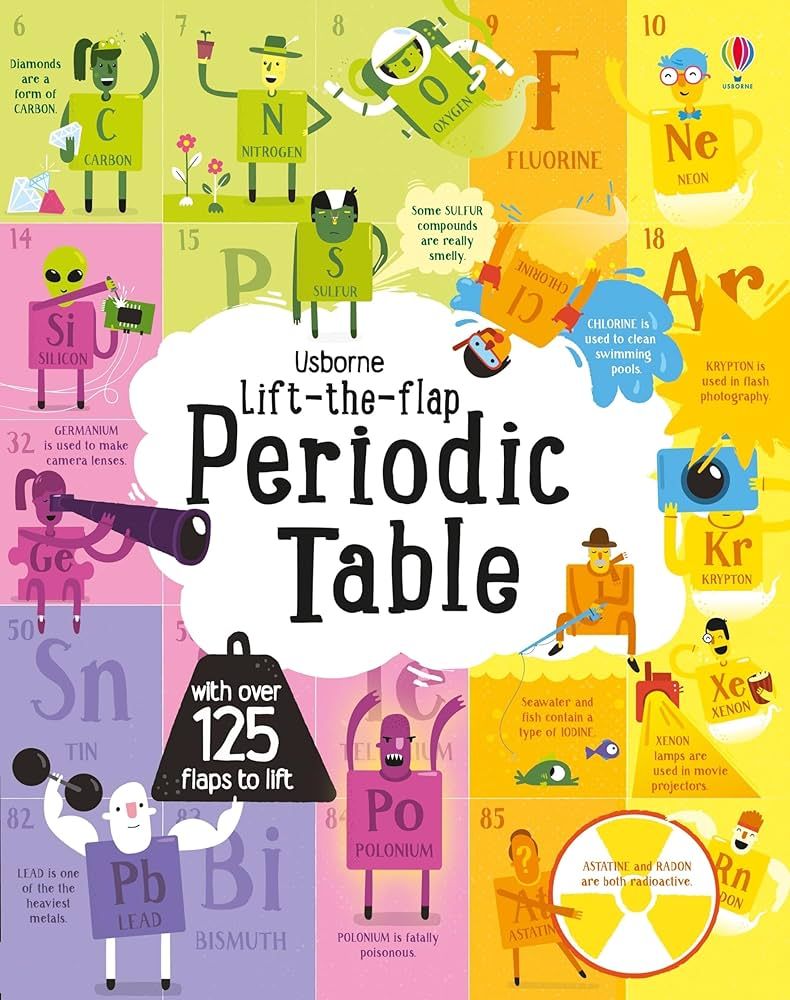 Lift-the-Flap Periodic Table (See Inside) | Amazon (US)