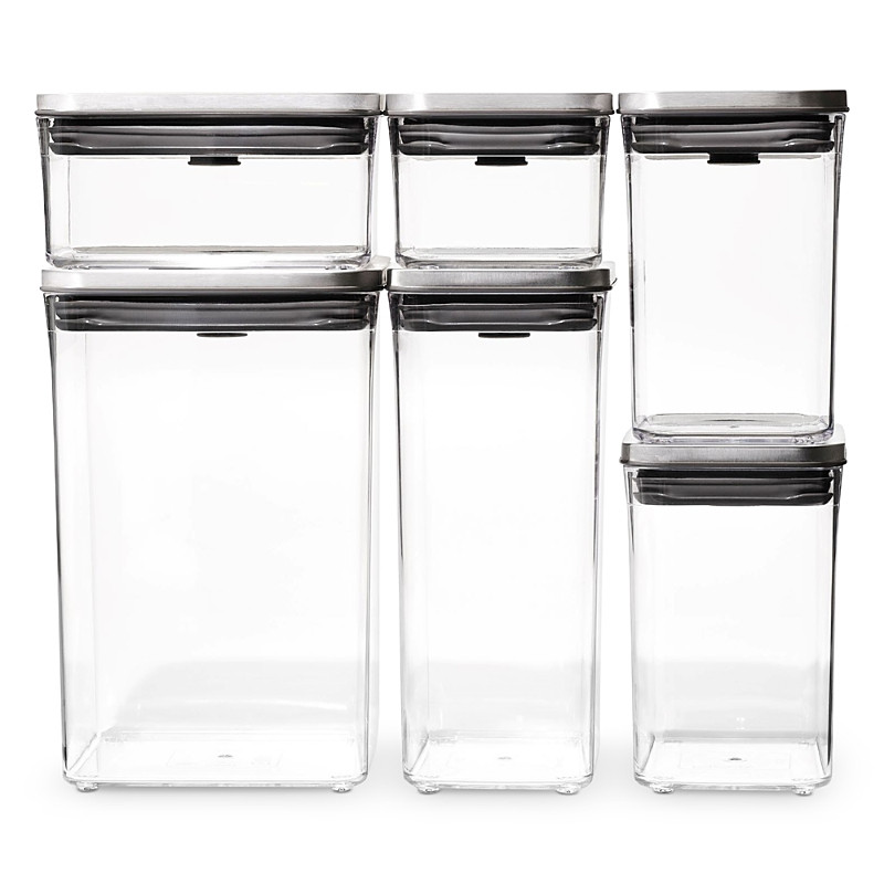 Oxo Steel 6 Piece Pop Container Set | Bloomingdale's (US)