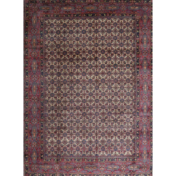 Zichichi Power Loom Red/Gray/Purple Rug | Wayfair North America