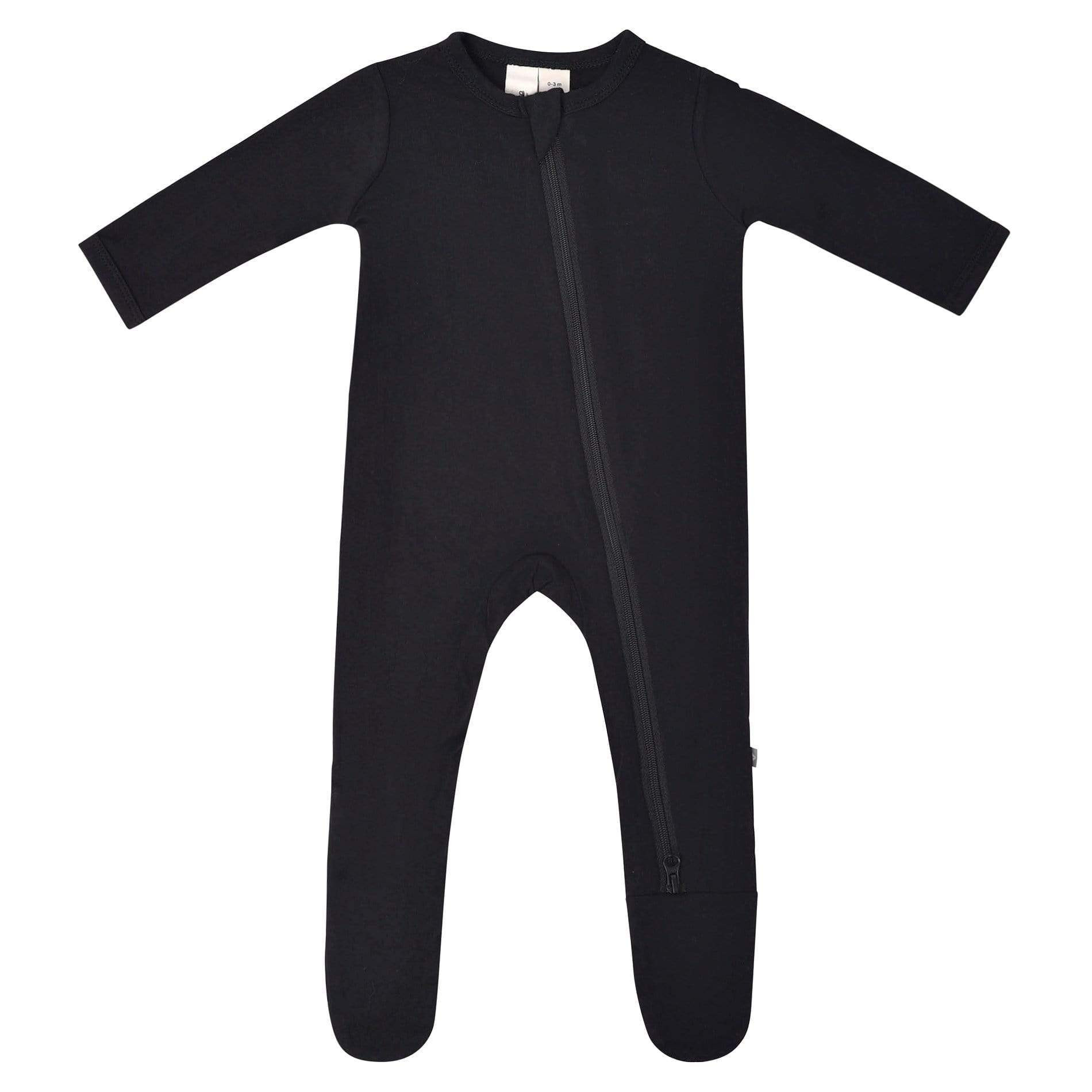 Zippered Footie in Midnight | Kyte BABY