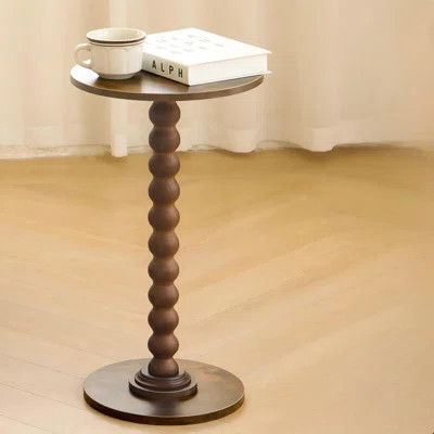 Rustic Round 11.8'' Side Table | Wayfair North America