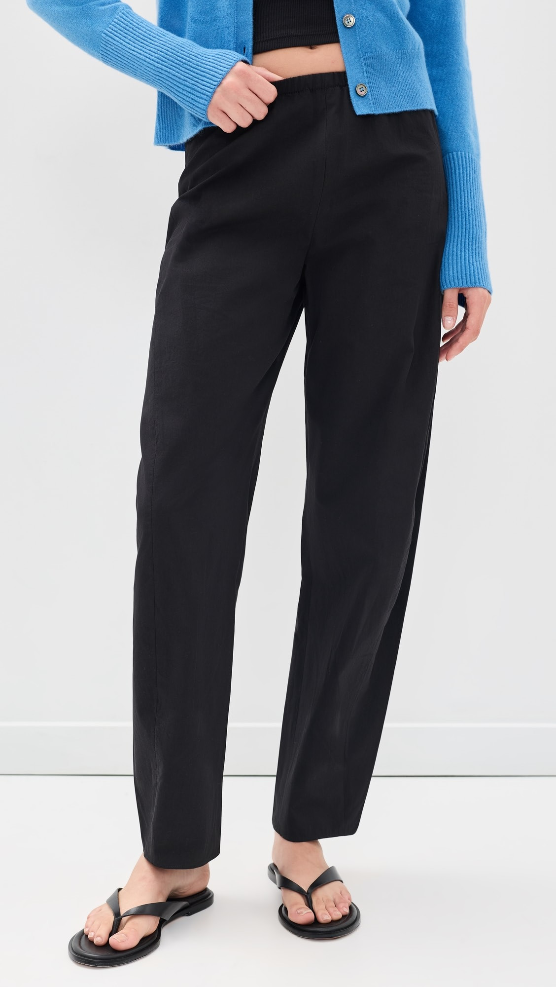 La Ligne Poplin Barrel Leg Colby Pants | Shopbop | Shopbop