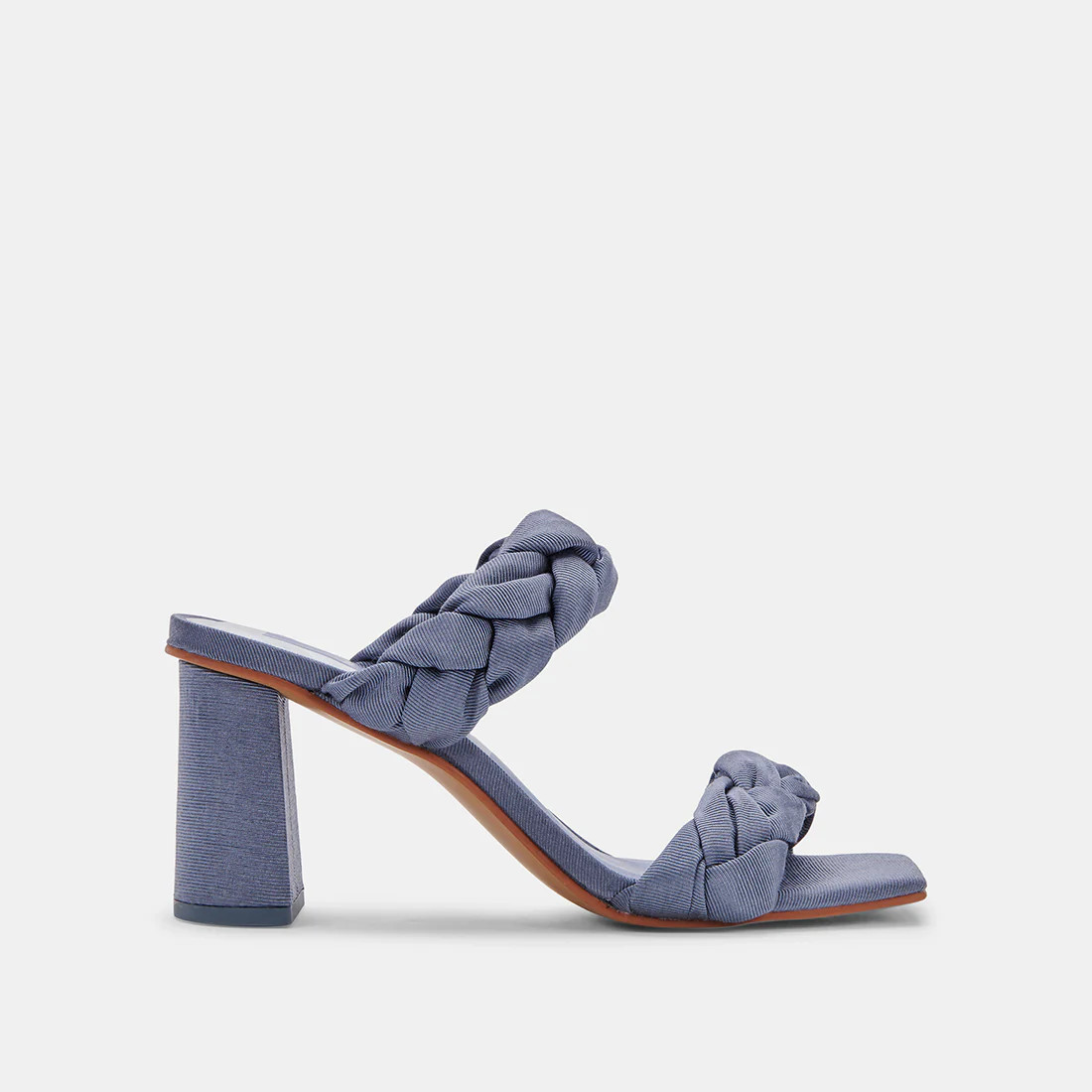 PHEBY HEELS INDIGO SILK | DolceVita.com